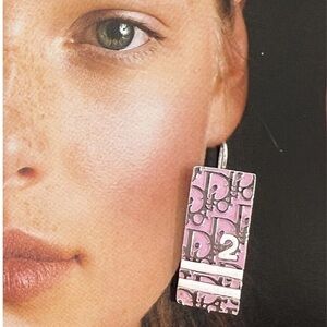 RARE VINTAGE Christian DIOR earrings By John Galliano 2004 Girly Collection